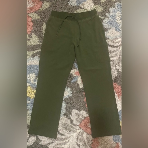 Mandala High Waisted Cargos Olive - Picture 1 of 4